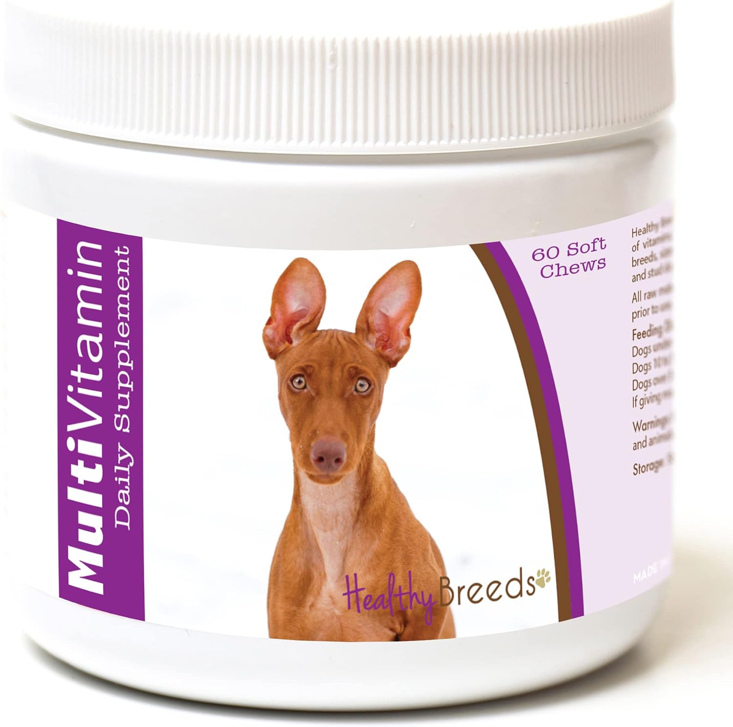 Healthy Breeds Multivitamínico para Perros en Masticables Blandos (60 unidades)