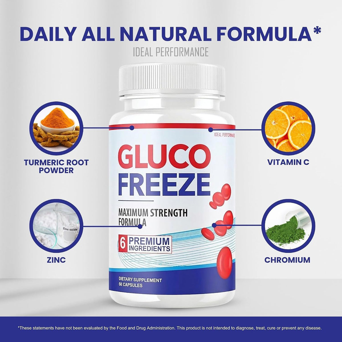 Glucofreeze (5 Pack) - 300 Cápsulas con Canela – Image 5