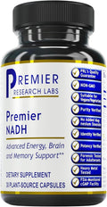 NADH 10 mg - 30 Cápsulas Vegetales - Premier Research Labs