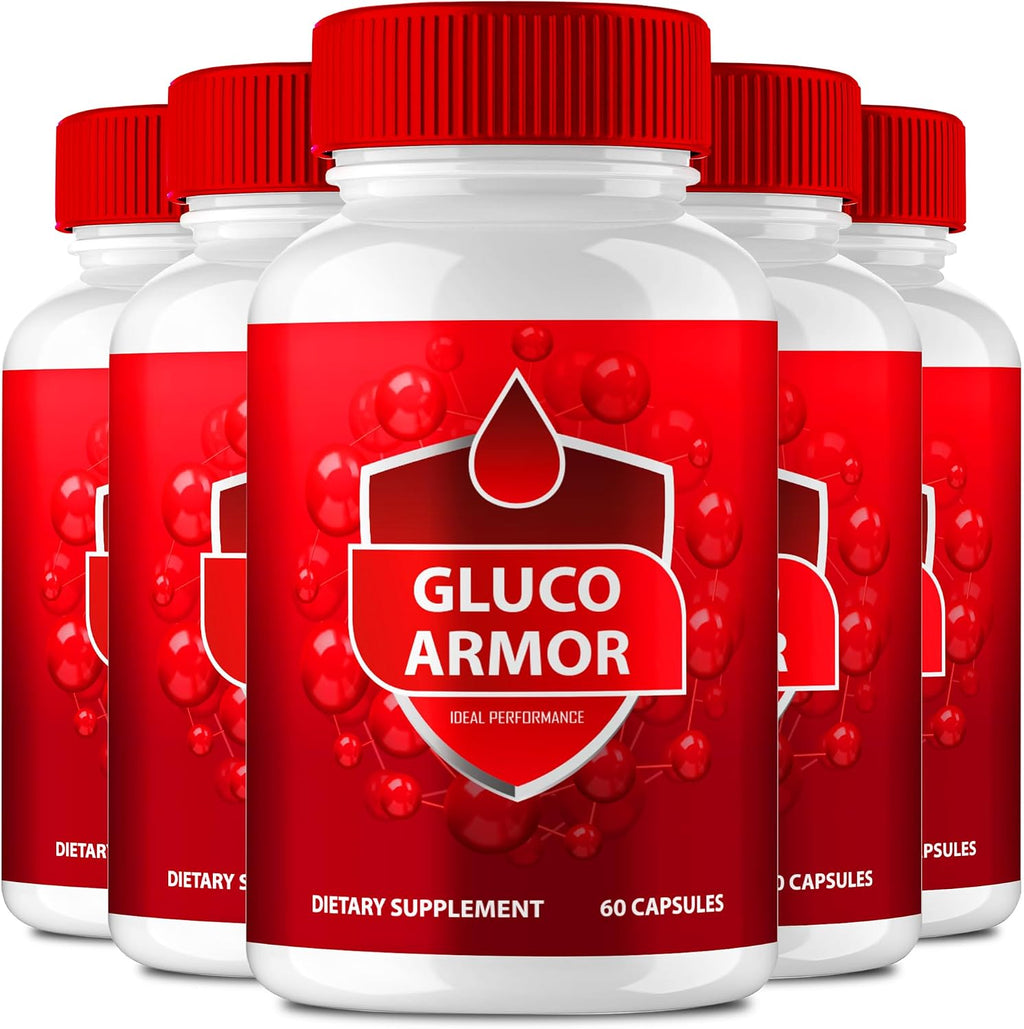 Gluco Armor Advanced Blood Formula Cápsulas (5 Pack)