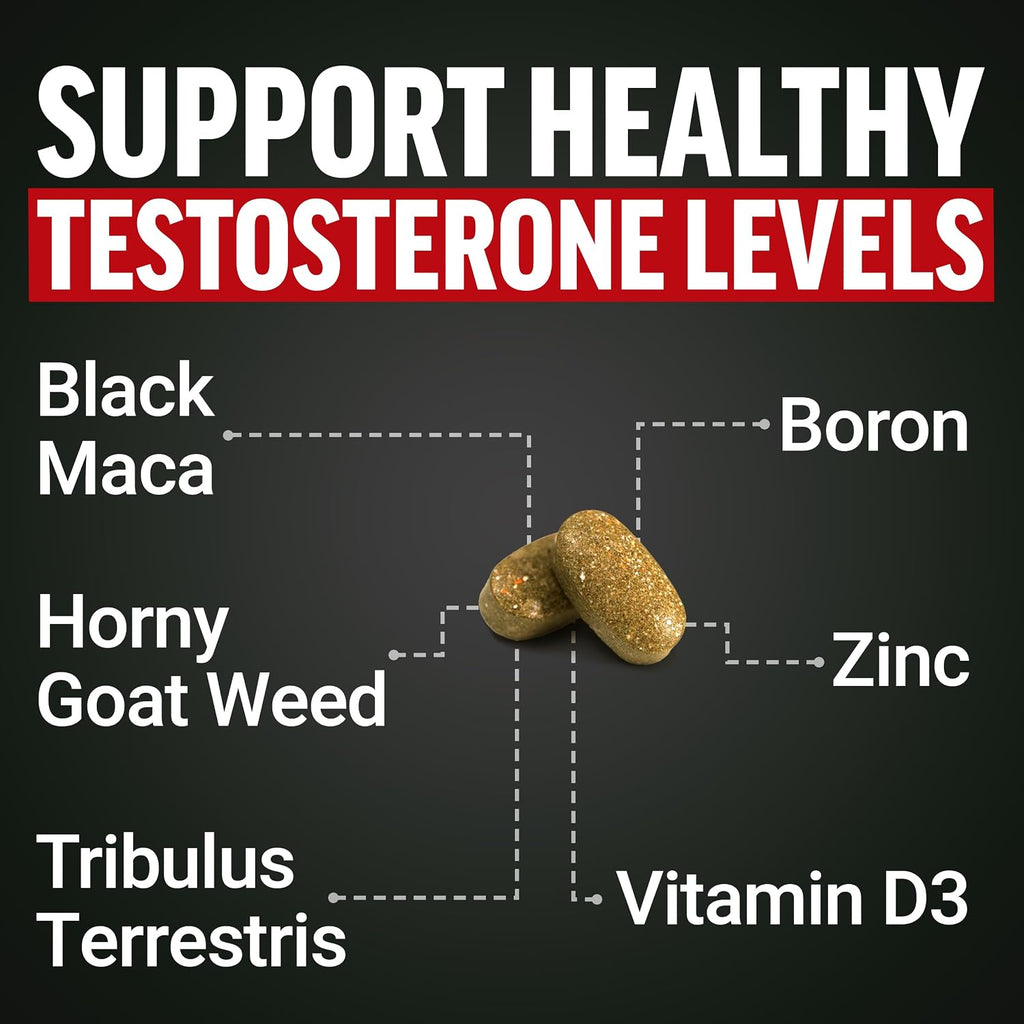 Force Factor Test X180 Multivitamínico para Hombres, 120 Comprimidos
