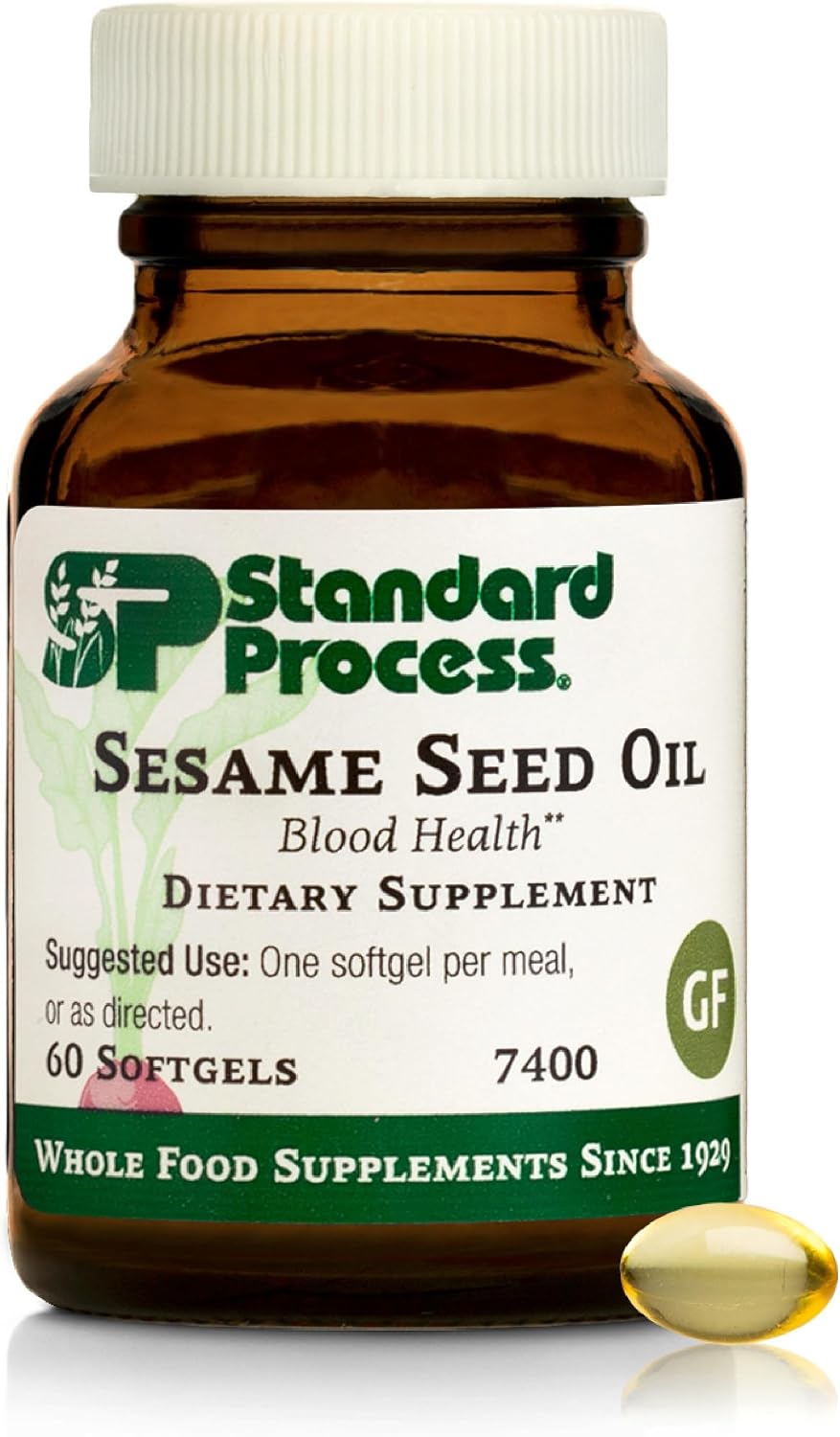 Aceite de Sésamo Standard Process - 60 Cápsulas Blandas