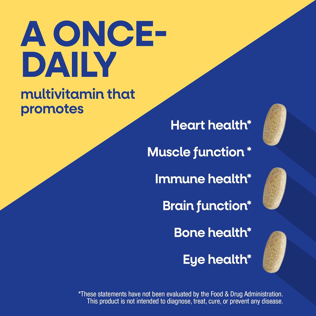 Nature's Way Alive! Multivitamínico diario para hombres, fórmula de alta potencia, 150 comprimidos