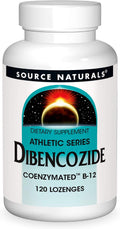 Source Naturals Dibencozide - Vitamina B12 Adenosilcobalamina, Comprimidos de Disolución Rápida, 120 Unidades