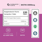 Carbamide Forte Biotinova Biotina 10000mcg - 120 Comprimidos Veganos
