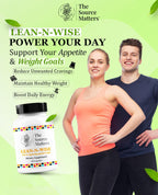 Lean-N-Wise Apoyo Digestivo y Energético con Café Verde, Hibisco, Hierba Luisa y Citrato de Magnesio | Fórmula Vegetal para el Bienestar Diario (60 Cápsulas)