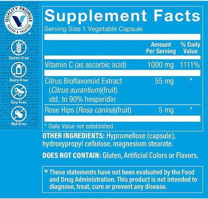 The Vitamin Shoppe C-1000 Complex 1.000 mg, 300 Cápsulas – Image 2