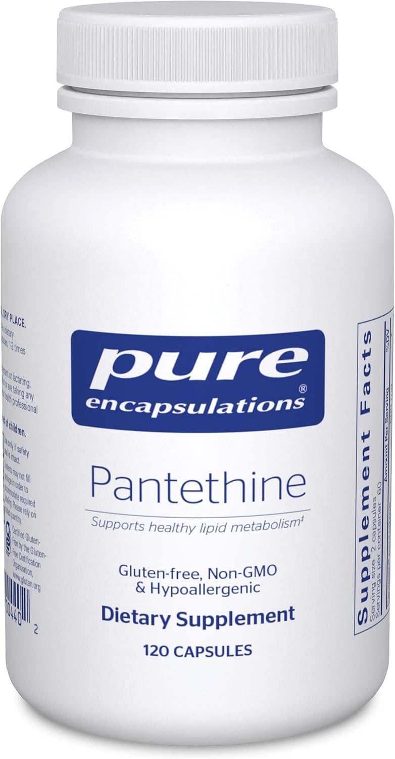 Pantetina de Pure Encapsulations | 120 Cápsulas