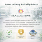 Dr. Clark Betaine HCL Digestive Enzymes - 100 Cápsulas de Gelatina, 425 mg