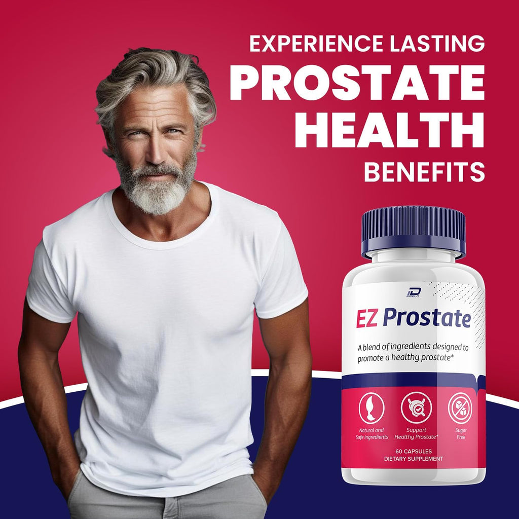 EZ Prostate – Suplemento Avanzado para la Próstata (5 Pack, 300 Cápsulas)