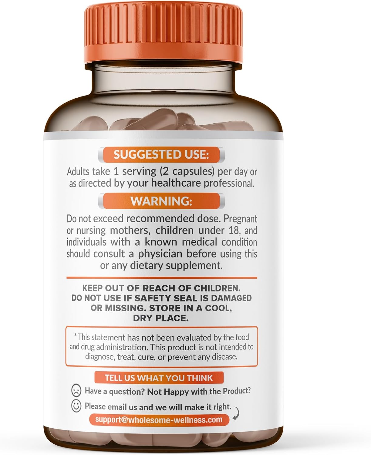 Wholesome Wellness Cápsulas de Vitamina C Liposomal (200 cápsulas, 1500 mg por dosis) Alta Absorción, Sin OGM, Vegano