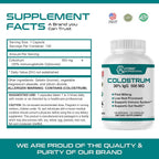 Hybrid Nutraceuticals Calostro Bovina - 240 Cápsulas (500 mg, 30% IgG)