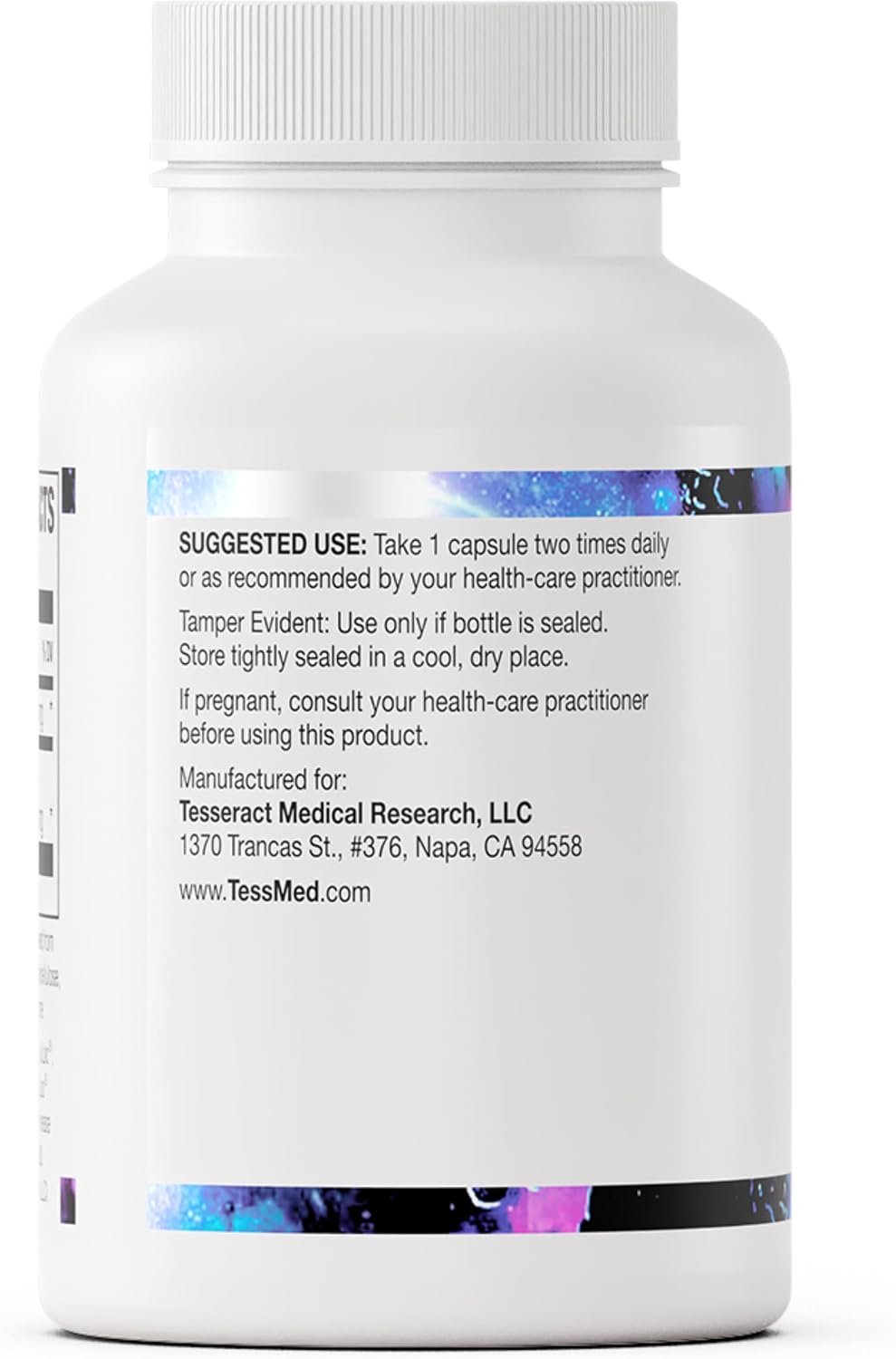 Tesseract Medical Research AnaQuell QR, Alivio del Estrés y Apoyo al Estado de Ánimo, L-Citrulina y Anandamida, 90 Cápsulas