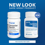 MAJOR CertaVite Multivitamínico sénior con antioxidantes – Multivitamínico para mayores de 50 años, 60 comprimidos