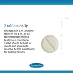 EuroMedica Clinical Glutathione - Suplemento Antioxidante con L-Glutation - Alta Absorción - Vegano - 60 Comprimidos de Disolución Lenta