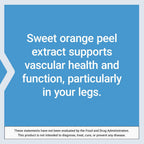 Life Extension Youthful Legs - Suplemento para la Salud Vascular y Circulación de las Piernas con Diosmina y Extracto de Naranja Dulce - 60 Cápsulas Blandas
