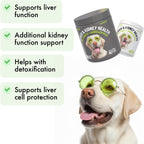 LEGITPET Soporte Hepático y Renal para Perros - 120 Snacks Blandos