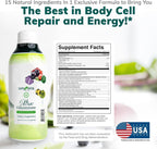 Xtra Concentrate - Complejo B Líquido con Vitaminas B, Energía y Apoyo para el Estrés