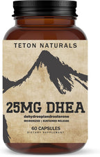 Teton Naturals DHEA 25 mg Complemento Alimenticio