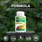 Best Naturals Raíz de Diente de León 520 mg 250 Cápsulas