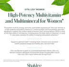 Shaklee Vita-Lea Women Multivitamínico y Multimineral de Alta Potencia para Mujeres - 240 Comprimidos