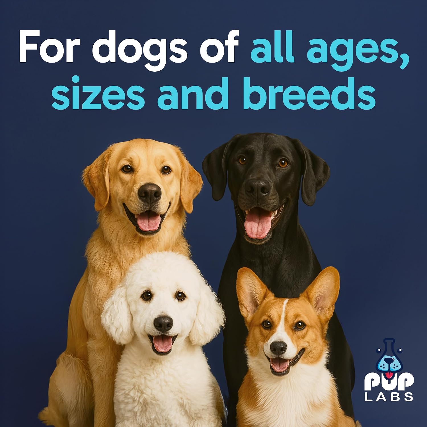 Pup Labs Tummy Essentials Probiotic Chews for Dogs, Supports Gut Health and Firm Stools, 30 Chews