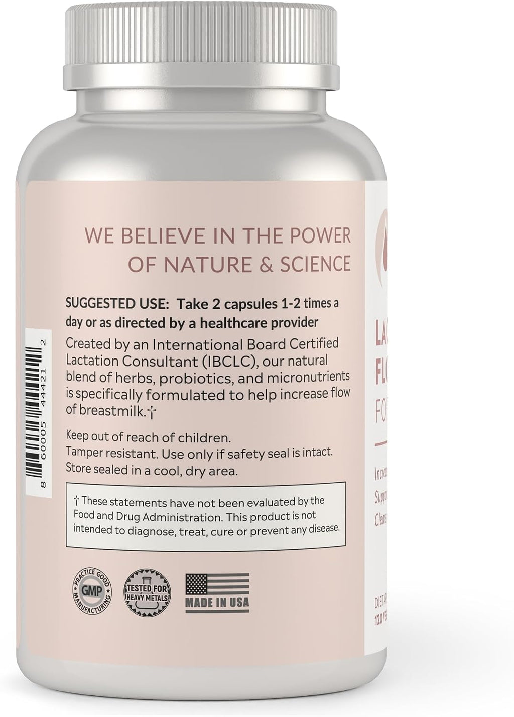 Holistic Lactation Lactation Flow Formula (60 porciones) - Suplemento para la lactancia