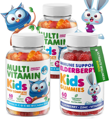 DR. MORITZ Gomitas de Saúco para Niños (60 – Apoyo inmunitario: La combinación de saúco, zinc y vitamina C – Image 1
