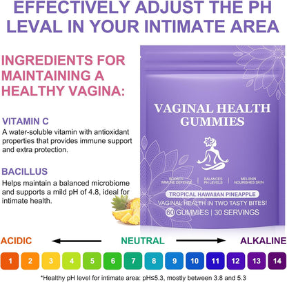 Premium Feminine Balance Gummies - – Vitamina C: Un antioxidante natural que contribuye a la protección de las – Image 5
