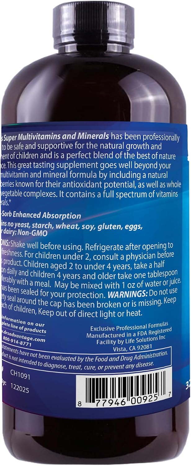 Drs Advantage - Liquid Children's Super MultiVitamins & Mineral 946 ml