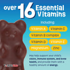 YUM-V'S Ositos de Chocolate Multivitamínicos para Niños - 60 Ositos de Chocolate Multivitamínicos