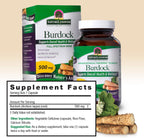Nature's Answer Burdock Root, 90 Capsules