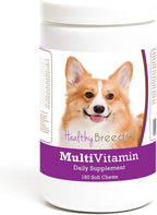 Healthy Breeds Pembroke Welsh Corgi Multivitamin Soft Chew for Dogs 180 Count