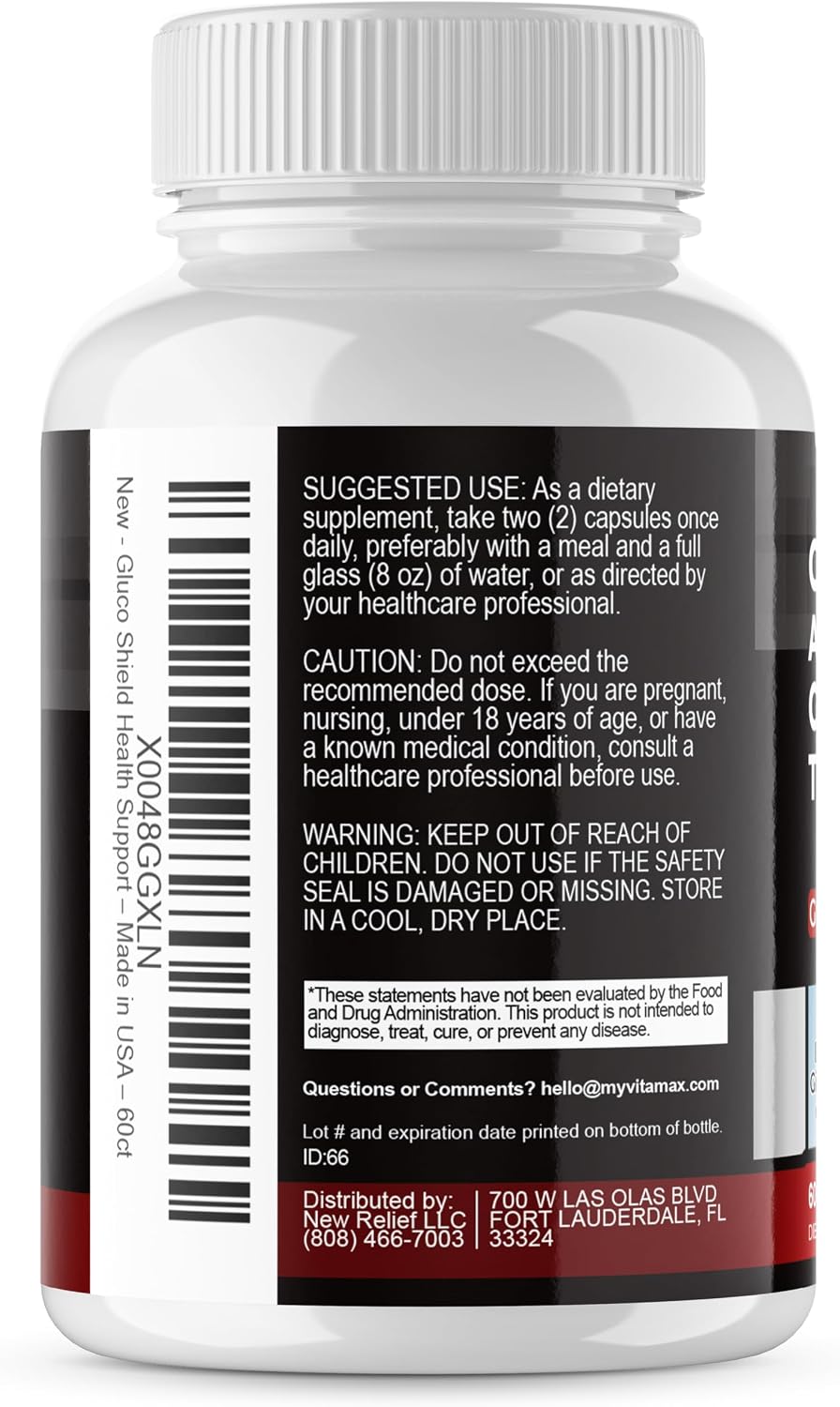 Vitamax Complejo de Canela de Ceilán, Vinagre de Manzana y Cúrcuma con Ginseng, Berberina y 12 Ingredientes Más - 60 Cápsulas