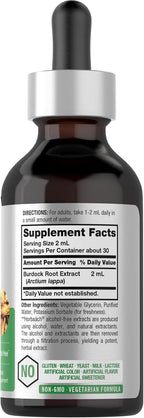Horbäach Extracto de Raíz de Bardana - Tintura Concentrada 60 ml
