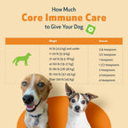 Pet Wellbeing Core Immune Care para Perros - Antioxidante Diario en Polvo (105 g)