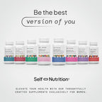 SELF NUTRITION Multivitamínico Vegano para Mujeres - 28 Nutrientes - 1 Dosis Diaria - 60 Días