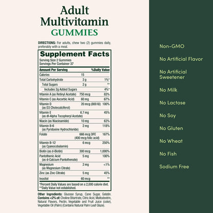 Nature's Bounty Gomitas Multivitamínicas – Vitamina B12: Ayuda a la formación normal de glóbulos rojos y al – Image 6