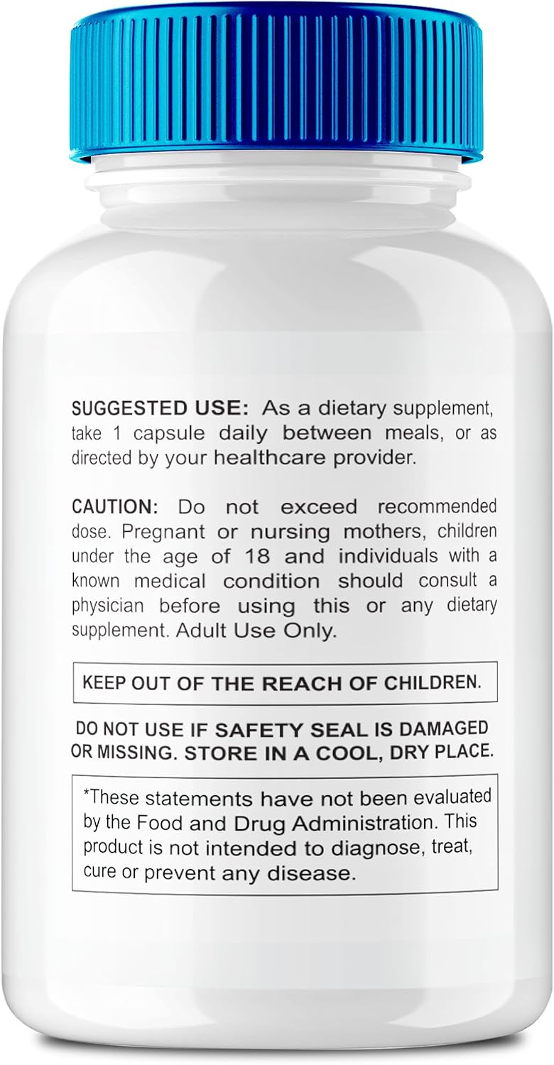 GlucoBoost Cápsulas, Suplemento de Aporte Nutricional - Fórmula Natural Máxima Potencia (5 Envases)