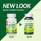 Immune Boost Complex – Vitamina C 900mg, D3 2500 UI y Zinc 25mg – Apoyo al Sistema Inmunitario – 60 Cápsulas Vegetales – Innervis Nutrition