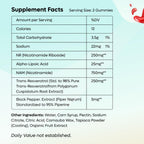 NAD Gummies 1000mg | Suplemento NAD+ Sin Azúcar | FEMGAIN