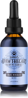 Sophie's Apawthecary Trace Minerals for Pets - 70+ Minerales Esenciales con Ácido Fúlvico - 60 ml