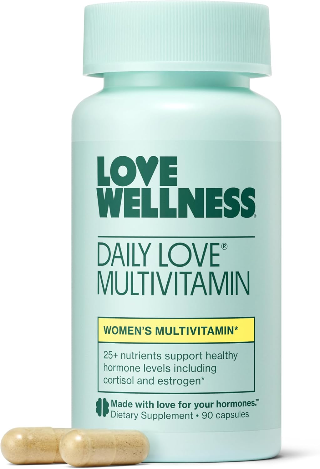 Love Wellness Daily Love Multivitamínico para Mujeres – 30 Días