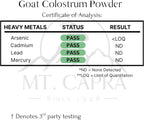 Mt. Capra Calostro de Cabra - 50 g (17 porciones)