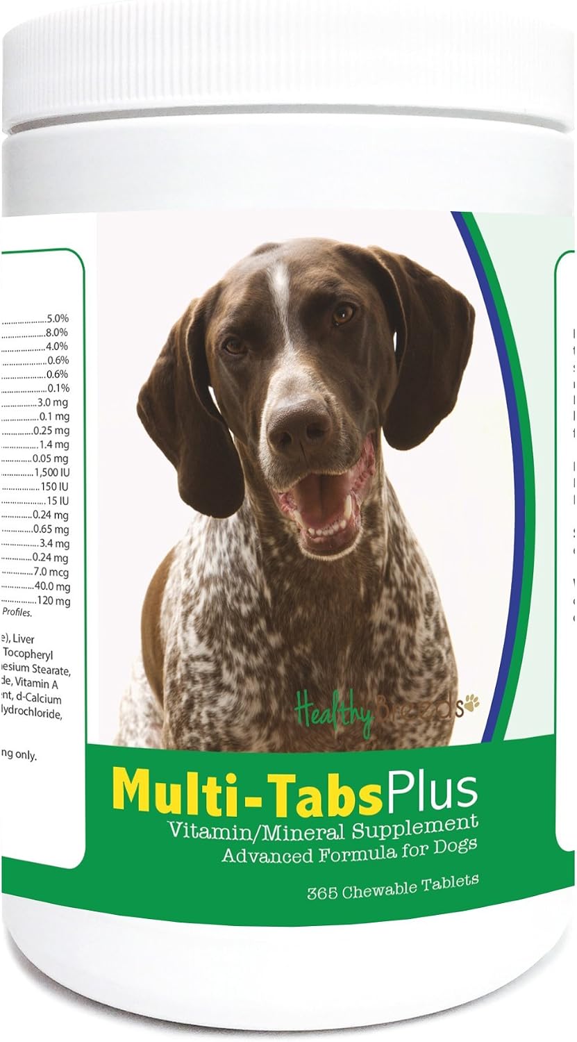 Healthy Breeds German Shorthaired Pointer Multi-Tabs Plus Comprimidos Masticables 365 uds