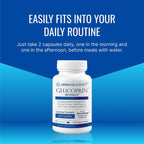 Approved Science Glucoprin - 250 mg de Berberina, Mora, Canela, BioPerine, Sin OGM - 60 Cápsulas Veganas