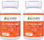 EZ Melts Citicolina - 60 Comprimidos Bucodispersables Sabor Fresa