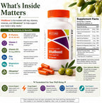 McCord VitalBoost: Complemento de Energía, Memoria e Inmunidad con Vitamina D3, Magnesio, Zinc y Olivamina - 60 Cápsulas
