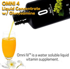 Omnitrition Pack AM y PM: Omni IV Líquido Multivitamínico con Glucosamina y OmniTrim Nite Lite
