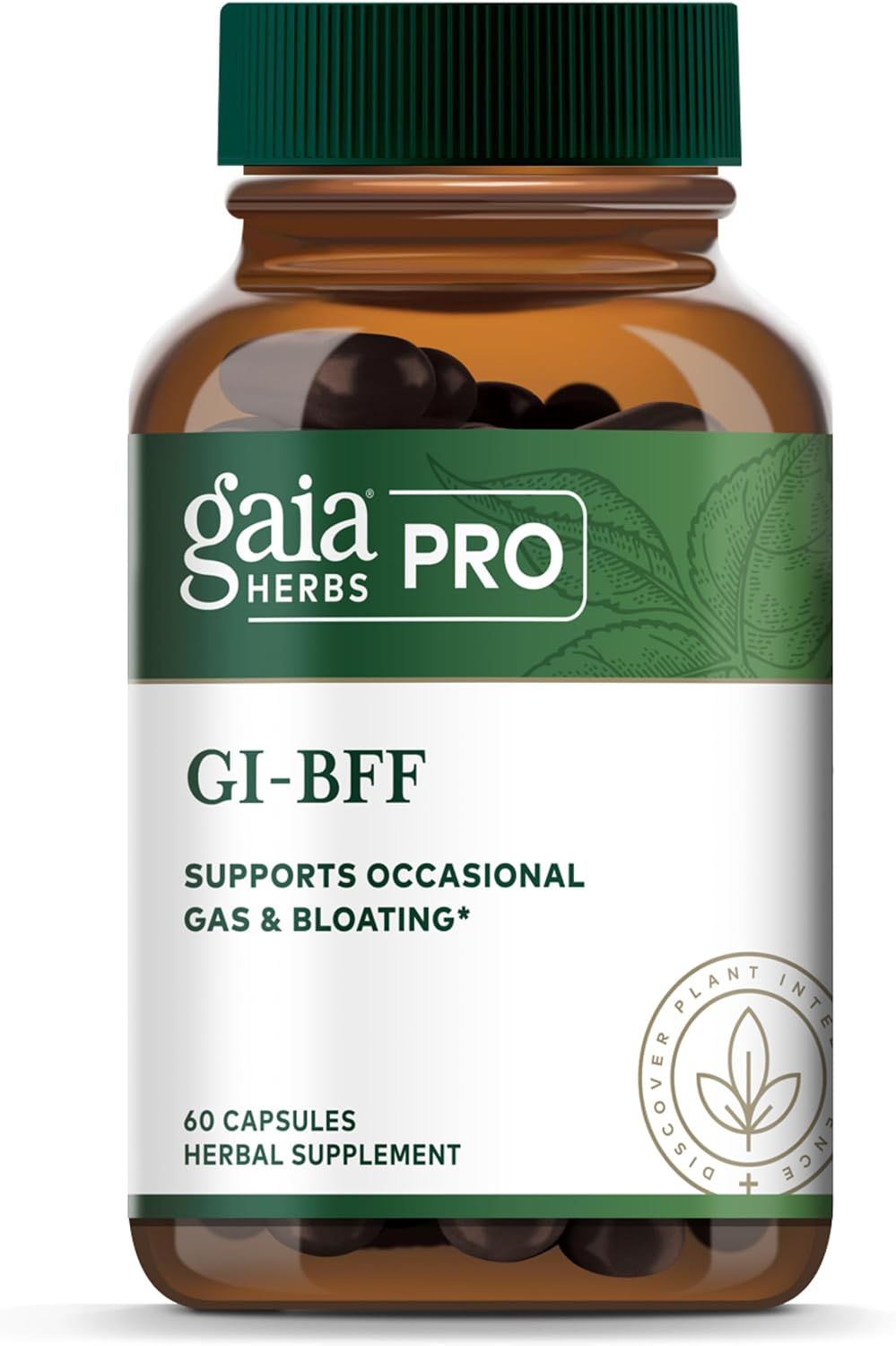 GAIA HERBS PRO GI-BFF – Suplemento para la Salud Digestiva con Benegut – 60 Cápsulas